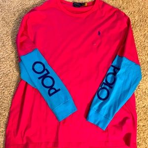 Men’s long Sleeve Polo Shirt